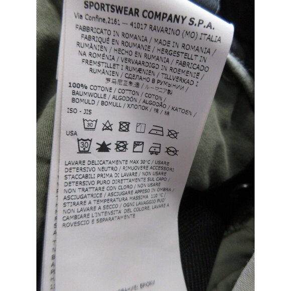 Stone Island Pants 30 Cargo Slim Straight Khakis Canvas Compass 30X31 - Picture 11 of 12